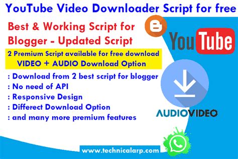 youtube video downloader script